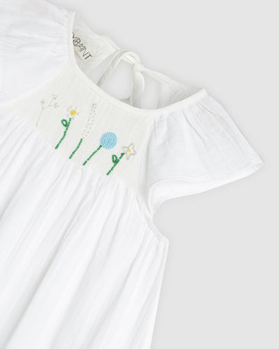 ALEX AND ANT Iris Dress White