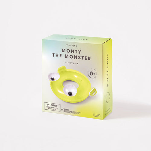 SUNNYLIFE Pool Ring - Monty The Monster