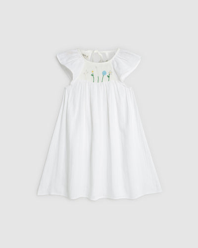 ALEX AND ANT Iris Dress White