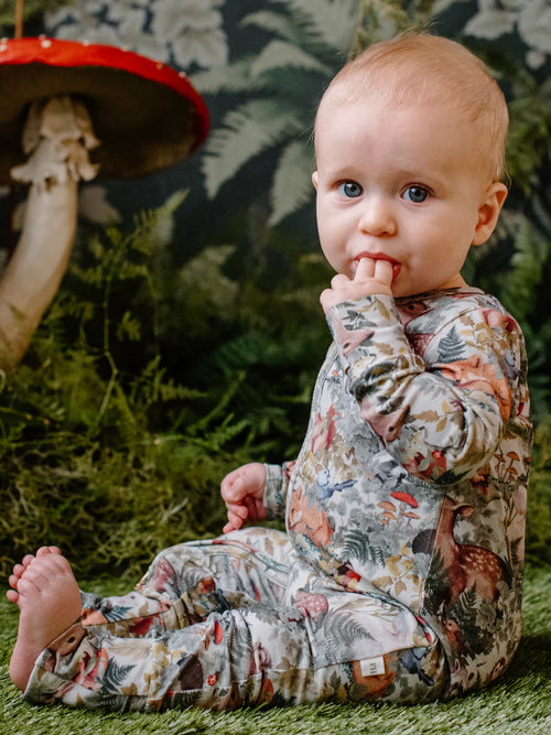 Fleur Harris Timeless Coverall Onesie - In to the Woods