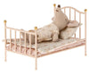 Maileg mouse vintage bed rose