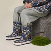 CRYWOLF Rain Boots Winter Floral