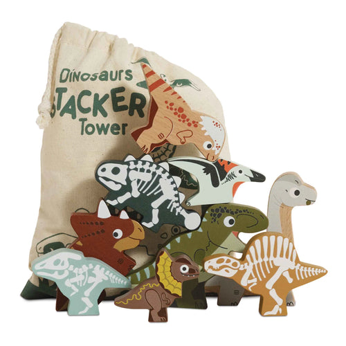 LTV Jurassic Stacking Dinosaurs & Bag