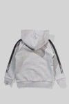 MUNSTER Zip Hood Grey Marle