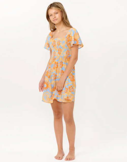 RIPCURL Sun Sol Shirred  Dress