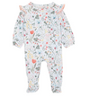 MINIHAHA Botanica LS Zip Onesie