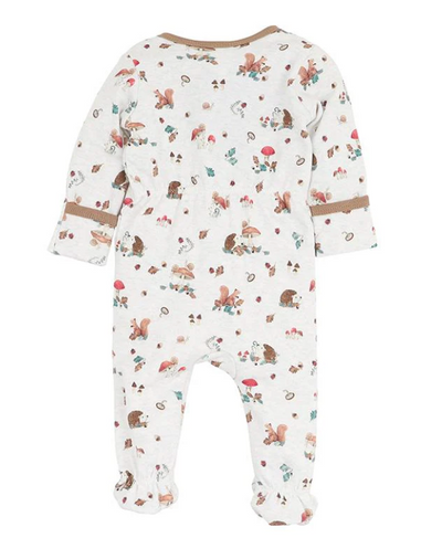 MINIHAHA Toby LS Zip Onesie