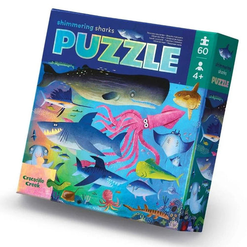 CC Shimmering sharks puzzle