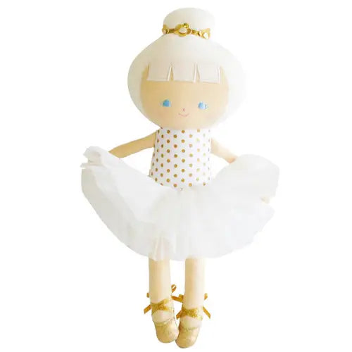 ALIMROSE Baby Ballerina Doll Gold Spot